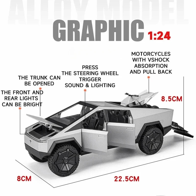 Collected Van Truck Tesla Cybertruck