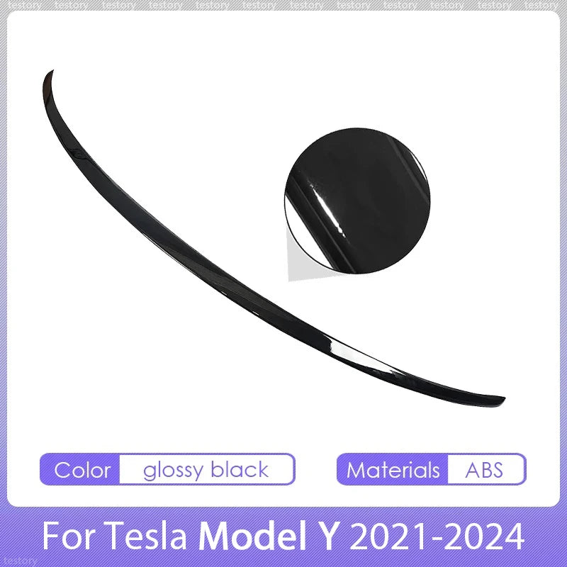 Premium ABS Spoiler for Tesla Model Y (2024) - Enhance Aerodynamics and Style