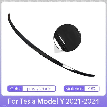 Premium ABS Spoiler for Tesla Model Y (2024) - Enhance Aerodynamics and Style