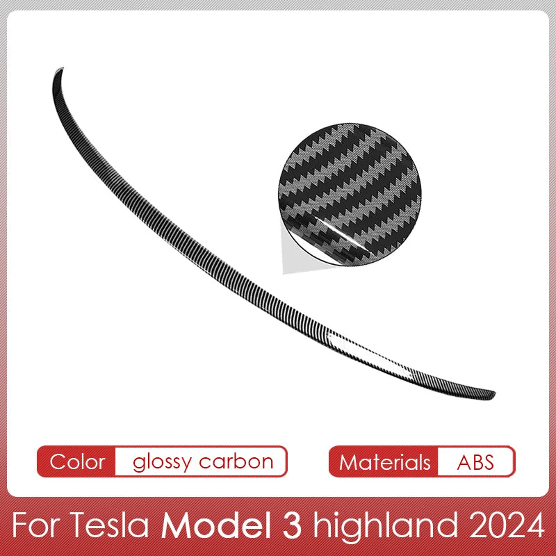 Premium ABS Spoiler for Tesla Model Y (2024) - Enhance Aerodynamics and Style