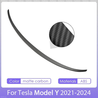 Premium ABS Spoiler for Tesla Model Y (2024) - Enhance Aerodynamics and Style