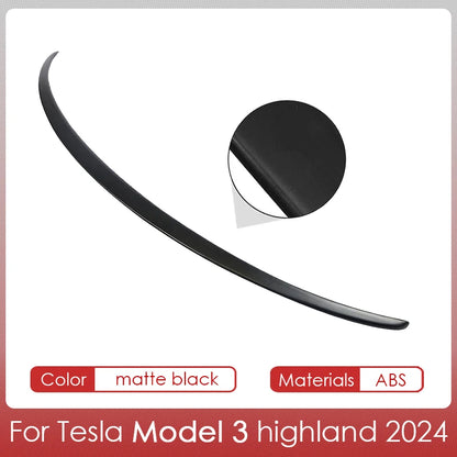 Premium ABS Spoiler for Tesla Model Y (2024) - Enhance Aerodynamics and Style